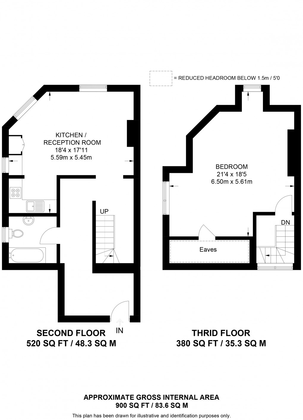 Floorplan for Upper Tooting Road, 250A Upper Tooting Road, London