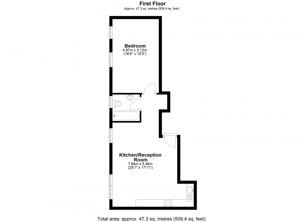 Floorplan for Upper Tooting Road, 250 Upper Tooting Road, London