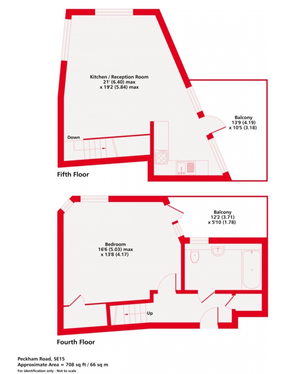 Floorplan for Peckham Road, 95 Peckham Road, London