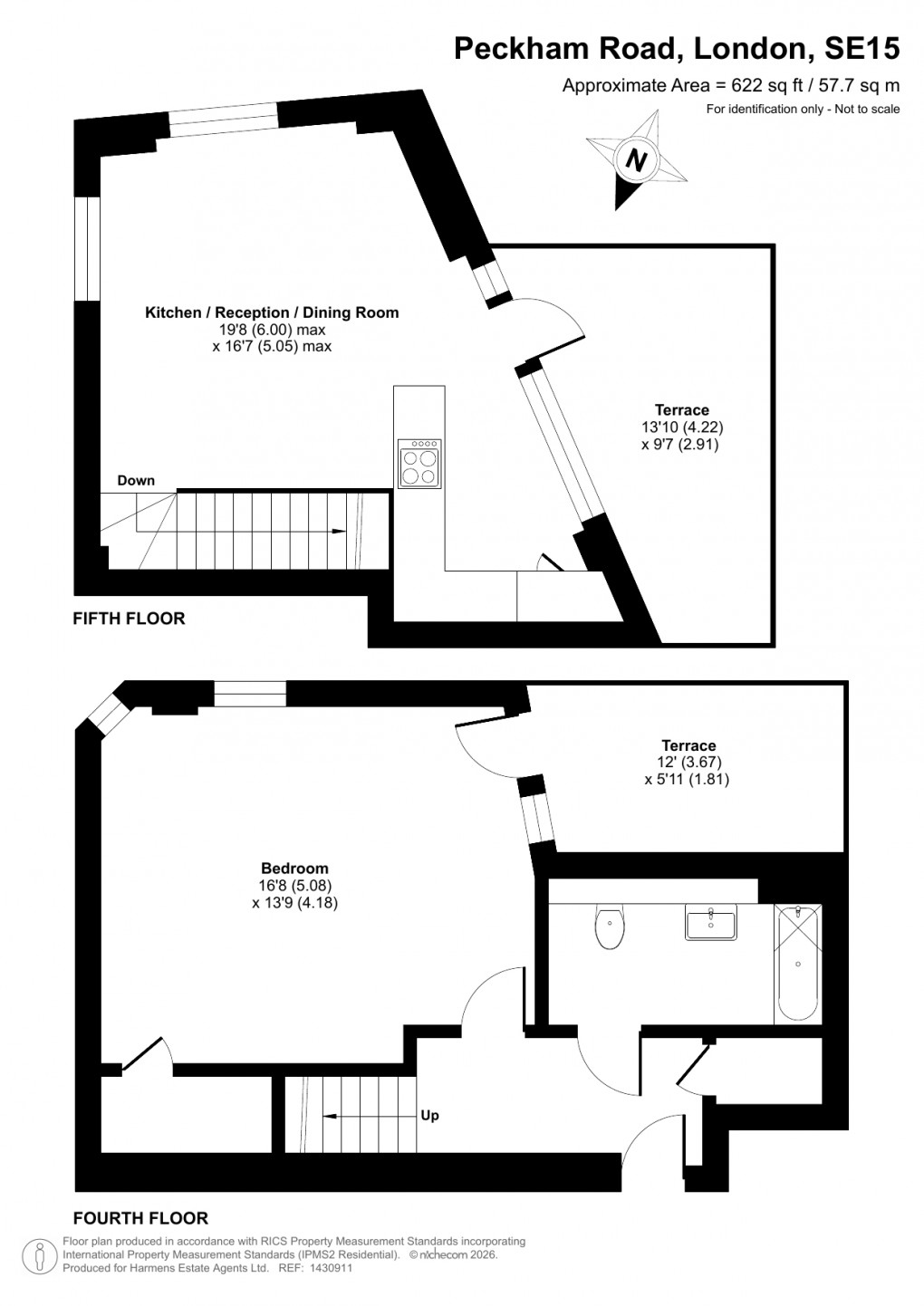Floorplan for Peckham Road, 95 Peckham Road, London